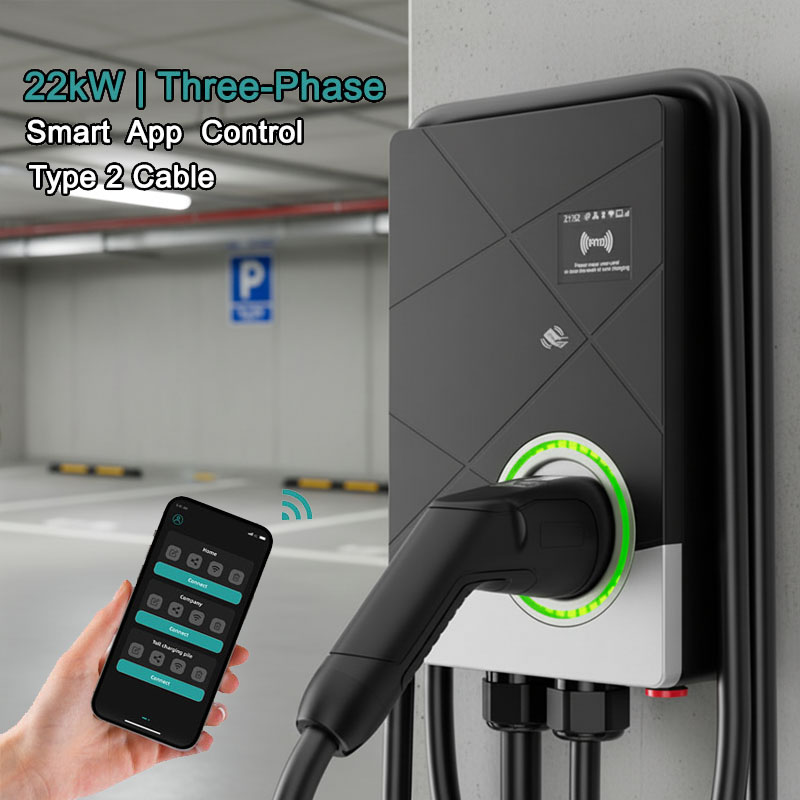 Carregador Inteligente para Ve - 22Kw Wallbox Type 2 Ocpp Rfid avaliação e preço